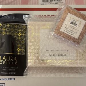 Laura Geller Tuscan Dreams Kabuki Brush and Color Correcting Foundation Set